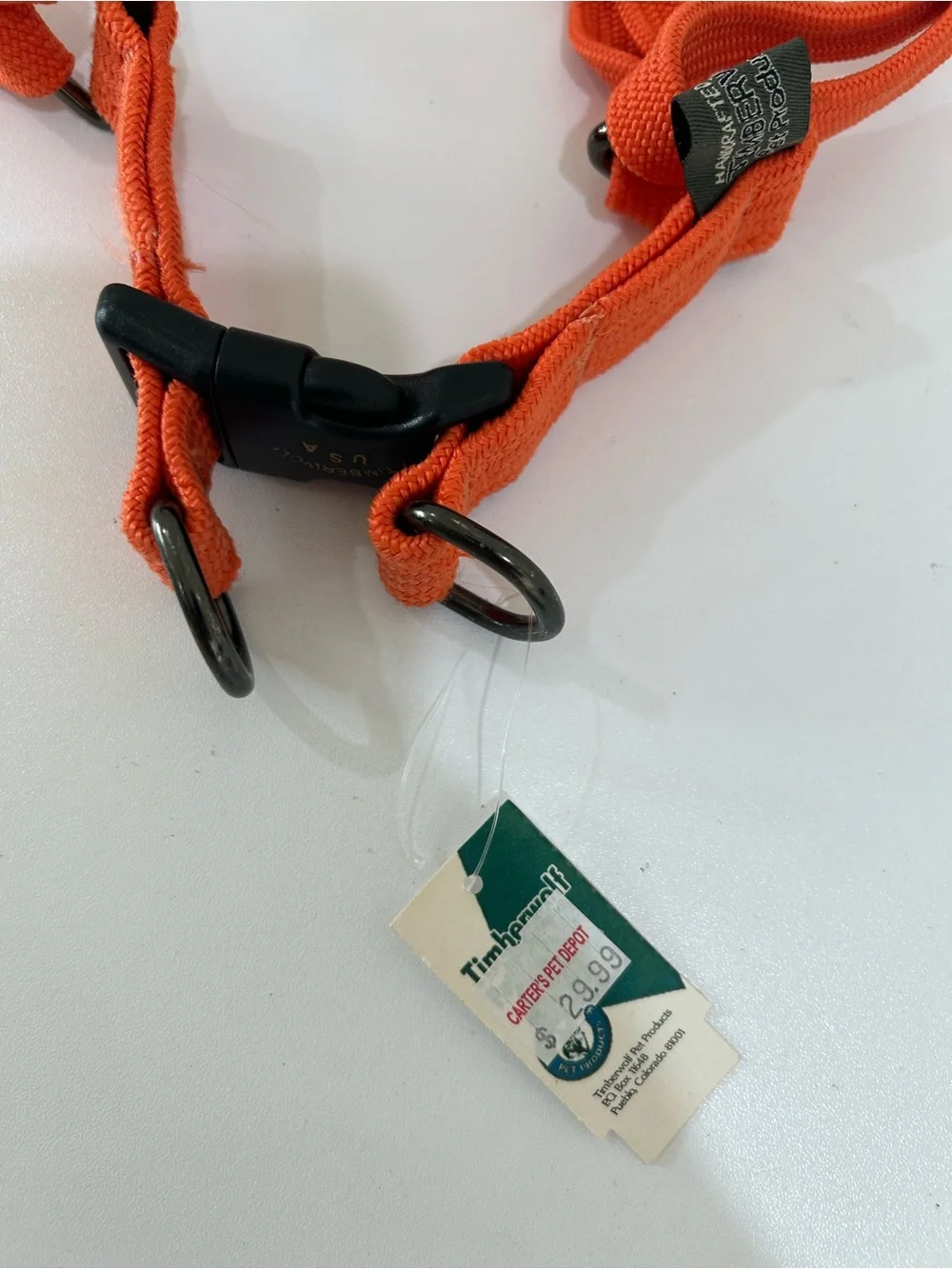 Timberwolf Pet Step in Rope  Adjustable Dog Harness